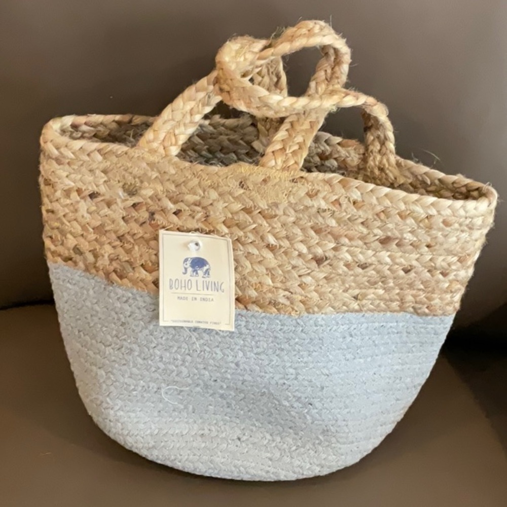 BOHO Living Natural Storage Basket